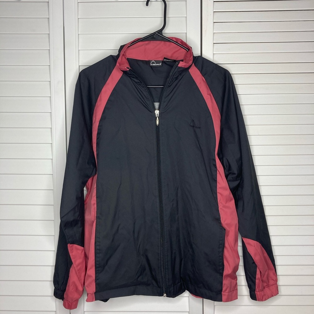 Head zip up sweater